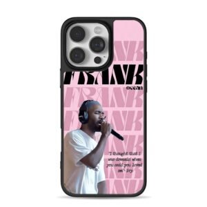 Frank Ocean pink singing Ivy art Phone Case for iPhone 11-17 & Samsung Galaxy S24-S26