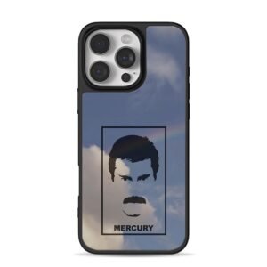 Freddie silhouette MERCURY sky Phone Case for iPhone 11-17 & Samsung Galaxy S24-S26