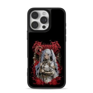 Frieren anime elf mage staff Phone Case for iPhone 11-17 & Samsung Galaxy S24-S26