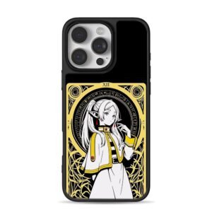 Frieren anime elf tarot card Phone Case for iPhone 11-17 & Samsung Galaxy S24-S26
