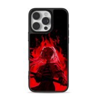 Frieren fiery elf sword girl iPhone 16 Pro Max Black Case