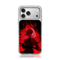 Frieren fiery elf sword girl iPhone 17 Pro Max Electroplated Silver Case1
