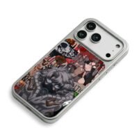 Genshin anime graffiti masked Phone Case for iPhone 11-17 & Samsung Galaxy S24-S26 - Image 5