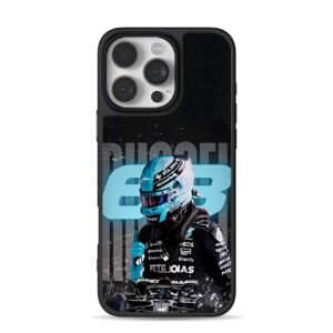 George Russell 63 Mercedes F1 Phone Case for iPhone 11-17 & Samsung Galaxy S24-S26
