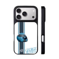 George Russell F1 63 helmet iPhone 17 Pro Max Black Case