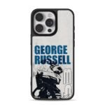 George Russell F1 helmet 63 iPhone 16 Pro Max Black Case