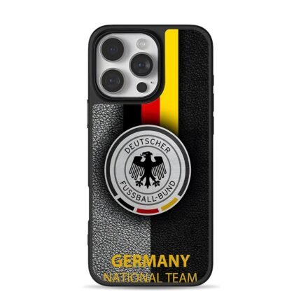 Germany national football logo iPhone 16 Pro Max Black Case