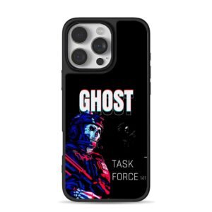 Ghost TF141 soldier art Phone Case for iPhone 11-17 & Samsung Galaxy S24-S26