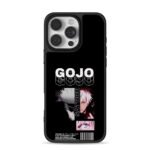 Gojo Satoru Jujutsu Kaisen collage iPhone 16 Pro Max Black Case