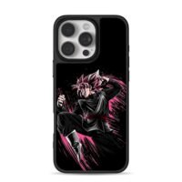 Goku Black SS Rose battle art iPhone 16 Pro Max Black Case