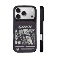 Goku Dragon Ball Wu symbol art iPhone 17 Pro Max Black Case