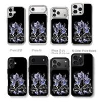 Goku Ultra Instinct DBZ Art Chris Brown Phone Case Black Electroplated Silver For Iphone 11 To 17