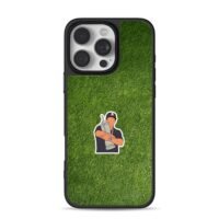 Golfer holding trophy on grass Phone Case for iPhone 11-17 & Samsung Galaxy S24-S26