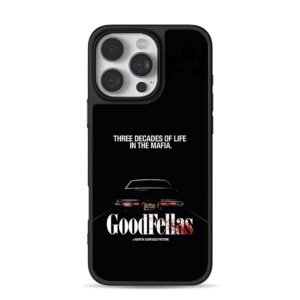Goodfellas mafia vintage car iPhone 16 Pro Max Black Case
