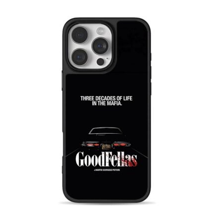 Goodfellas mafia vintage car iPhone 16 Pro Max Black Case