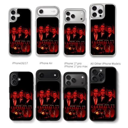Goodfellas mob movie poster Chris Brown Phone Case Black Electroplated Silver For Iphone 11 To 17