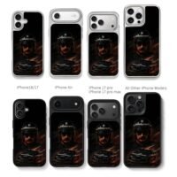 Goodwrench 3 NASCAR racer car Chris Brown Phone Case Black Electroplated Silver For Iphone 11 To 17