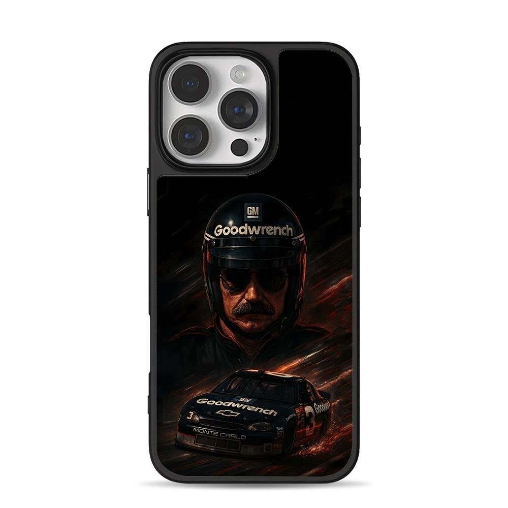 Goodwrench 3 NASCAR racer car iPhone 16 Pro Max Black Case Goodwrench 3 NASCAR racer car iPhone 16 Pro Max Black Case