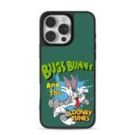 Goofy Bugs Bunny Looney Tunes iPhone 16 Pro Max Black Case