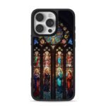 Gothic stained glass saints window Phone Case for iPhone 11-17 & Samsung Galaxy S24-S26