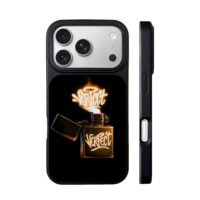 Graffiti perfect lighter flame iPhone 17 Pro Max Black Case