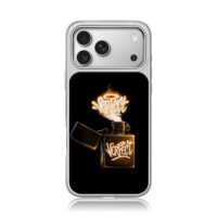 Graffiti perfect lighter flame iPhone 17 Pro Max Electroplated Silver Case1