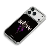 Graffiti Shadow dagger purple flame Phone Case for iPhone 11-17 & Samsung Galaxy S24-S26 - Image 5