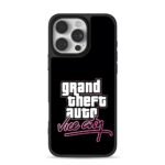 Grand Theft Auto Vice City logo Phone Case for iPhone 11-17 & Samsung Galaxy S24-S26