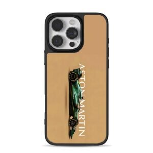 Green Aston Martin F1 race car Phone Case for iPhone 11-17 & Samsung Galaxy S24-S26