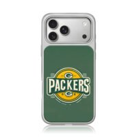Green Bay Packers vintage team logo iPhone 17 Pro Max Electroplated Silver Case1