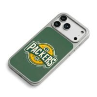 Green Bay Packers vintage team logo iPhone 17 Pro Max Electroplated Silver Case2