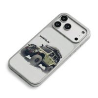 Green offroad Jeep Wrangler on sand Phone Case for iPhone 11-17 & Samsung Galaxy S24-S26 - Image 5