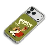 Green Popeye the Sailor spinach can iPhone 17 Pro Max Electroplated Silver Case2