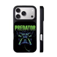 Green Predator alien monster art iPhone 17 Pro Max Black Case