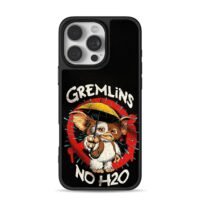 Gremlins Gizmo yellow umbrella NO H2O iPhone 16 Pro Max Black Case