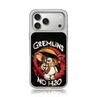 Gremlins Gizmo yellow umbrella NO H2O iPhone 17 Pro Max Electroplated Silver Case1