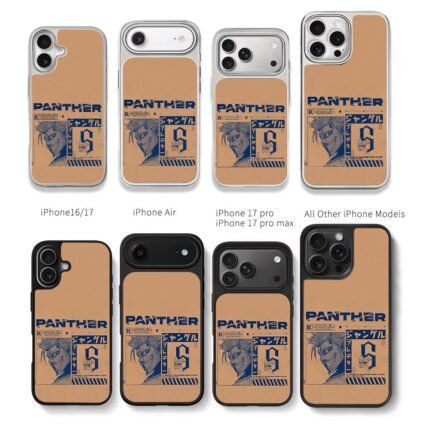 Grimmjow panther 6 bleach anime art Chris Brown Phone Case Black Electroplated Silver For Iphone 11 To 17