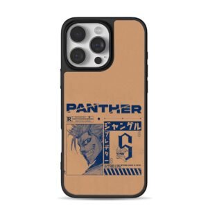 Grimmjow panther 6 bleach anime art iPhone 16 Pro Max Black Case