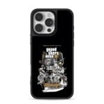 GTA III art with characters and car Phone Case for iPhone 11-17 & Samsung Galaxy S24-S26