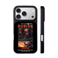 Gusion mobile game fighter fire art iPhone 17 Pro Max Black Case