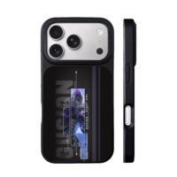 Gusion Night Owl Mobile Legends art iPhone 17 Pro Max Black Case