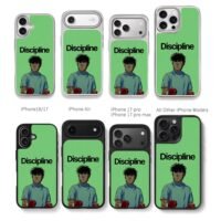 Hajime no Ippo boxing Discipline Chris Brown Phone Case Black Electroplated Silver For Iphone 11 To 17