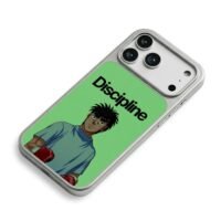 Hajime no Ippo boxing Discipline iPhone 17 Pro Max Electroplated Silver Case2