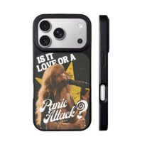 Halsey Panic Attack stage lyric art iPhone 17 Pro Max Black Case