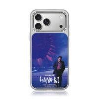 Hanabi Takeshi Kitano beach poster iPhone 17 Pro Max Electroplated Silver Case1