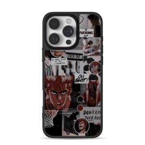 Hanamichi Slam Dunk basketball art Phone Case for iPhone 11-17 & Samsung Galaxy S24-S26