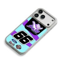Hang10 Car Wash Ford 66 racing iPhone 17 Pro Max Electroplated Silver Case2