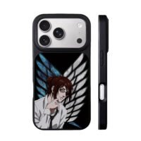 Hanji Zoe AOT Survey Corps wings iPhone 17 Pro Max Black Case