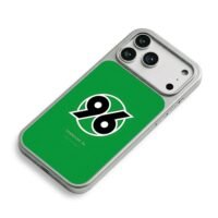 Hannover 96 logo green background iPhone 17 Pro Max Electroplated Silver Case2