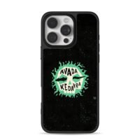 Harry Potter Avada Kedavra skull Chris Brown Phone Case Black Electroplated Silver For Iphone 11 To 17